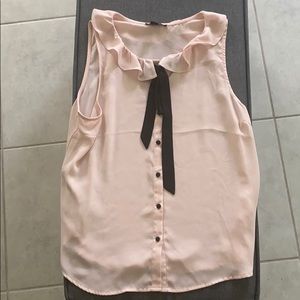 Pale pink blouse